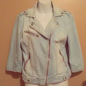 Zara Woman Premium Collection Aged Denim SOLD